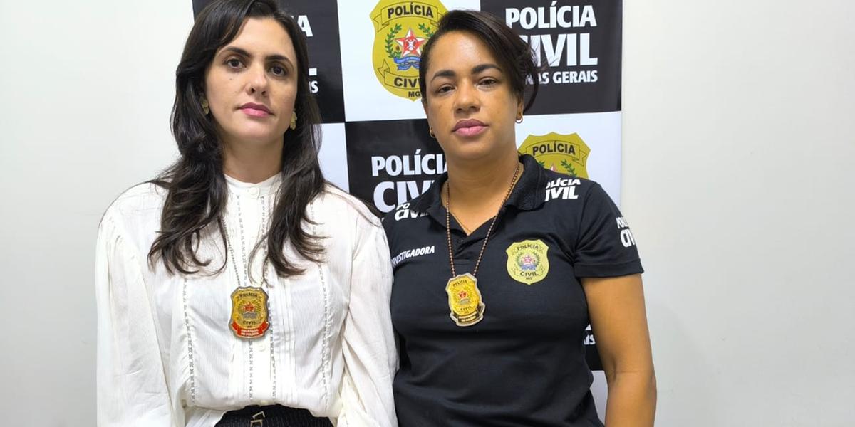 A equipe da DEAM, delegada Monique Bicalho, e a subinspetora Sabrina Santos Pereira, destacam a importância de verificar a confiabilidade das pessoas antes de se envolver em relacionamentos ou interações nas redes sociais (LARISSA DURÃES)