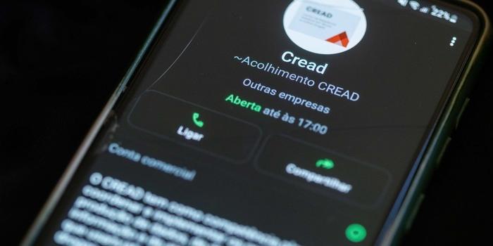 Com a adição do aplicativo de mensagens, o Cread da Sejusp amplia seu alcance, disponibilizando equipes de psicólogos e assistentes sociais para atendimento e orientação especializada (Divulgação)