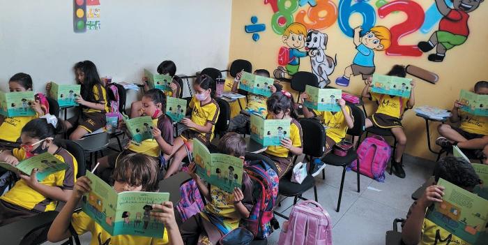 Em 2023, o programa capacitou 84 professores e atendeu 968 crianças (ARQUIVO PESSOAL ALUNOS)