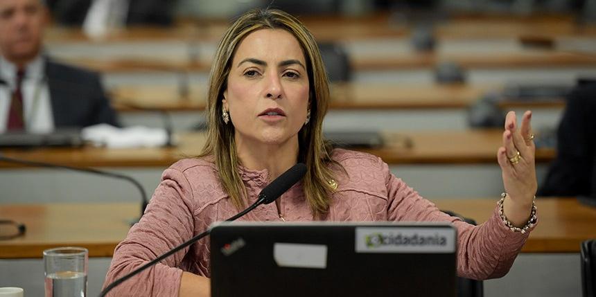 Relatora, Soraya Thronicke defendeu o projeto por especificar punição para conduta criminosa (Saulo Cruz/Agência Senado)