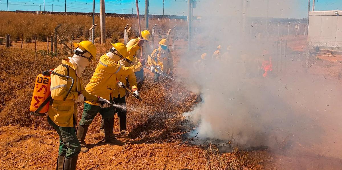 Dados do Inpe mostram que Minas Gerais já é o sétimo estado com mais focos de incêndio em agosto (7ºBBM/DIVULGAÇÃO)