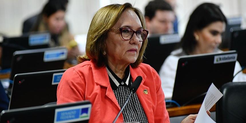 Zenaide Maia apresentou um texto substitutivo ao projeto de Flávio Arns (Geraldo Magela/Agência Senado)