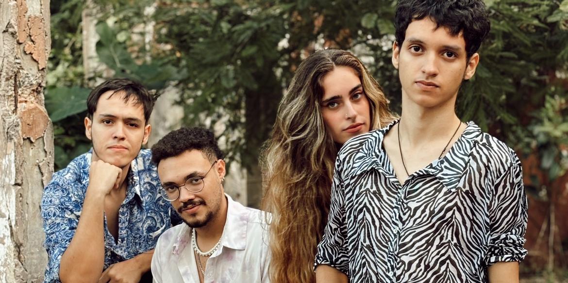 Da esquerda para a direita, estão João Ícaro, Pedro Kundera, Ana Dacca e Tom Lima (Marcos Henrie)
