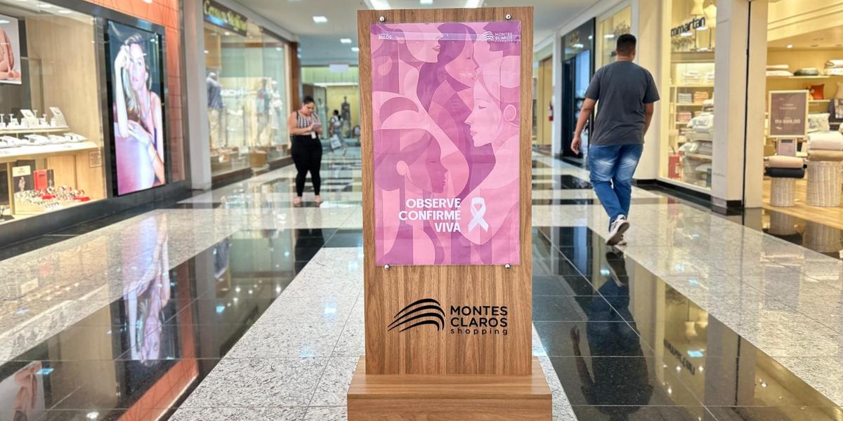 No Montes Claros Shopping, os frequentadores terão acesso a diversos materiais educativos distribuídos por toda a área do shopping (Montes Claros shopping/ divulgação)