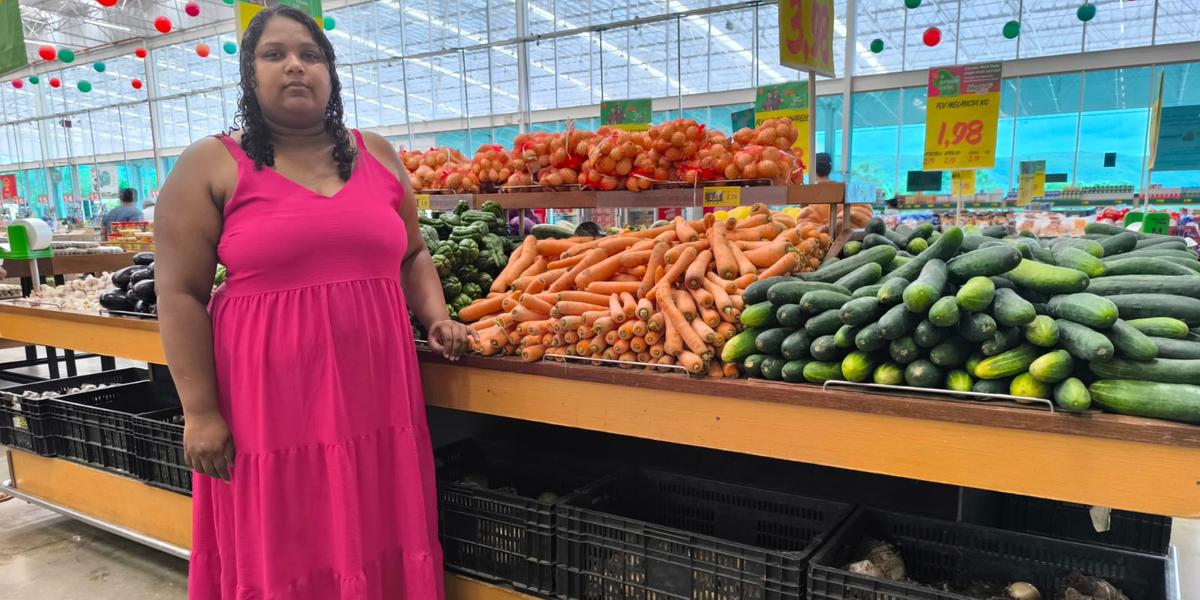 Ana Cristina opõe-se ao aumento, mencionando que os preços dos alimentos, particularmente da carne, têm subido de maneira substancial (LARISSA DURÃES)