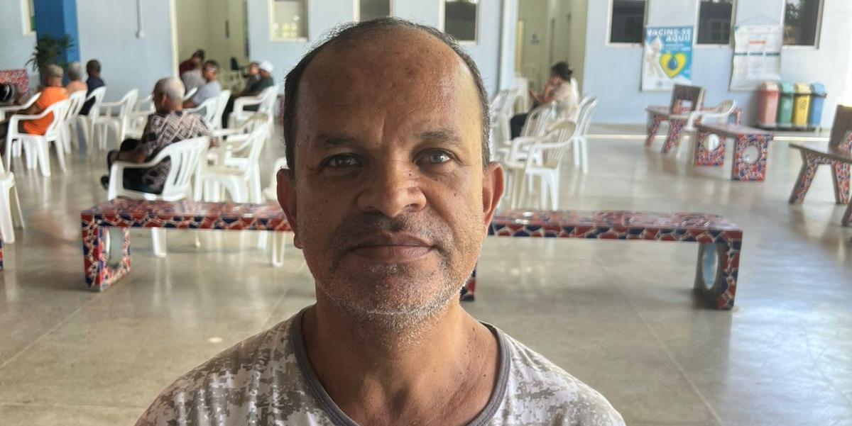 Wanderley Soares da Cruz , 52 anos : “ter oportunidade de fazer vários exames é um diferencial “ (Deivid Wilker/Ascom HCMR)