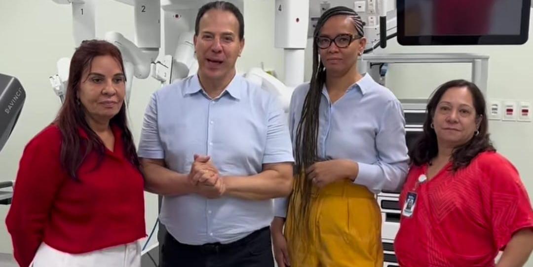 Diretoria do HCMR composta por Raquel Muniz, Ruy Muniz e Luciana Santana, além de Leila Siqueira