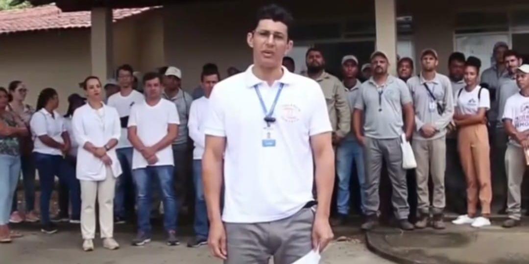 Cláudio Oliveira, coordenador ambiental e de vigilância sanitária em Salinas: “reforço na equipe de agentes, equipamentos e limpeza, no combate a dengue” (arquivo pessoal)