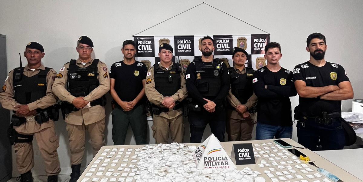 O delegado Thiago Cavalcante, que liderou a investigação, afirmou que ambos os suspeitos tinham histórico criminal conhecido pela polícia local (PC/ divulgação)