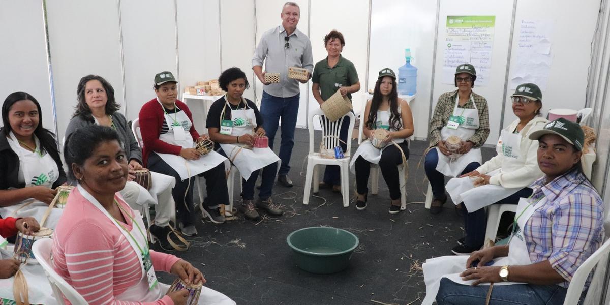 A feira traz conhecimento e tecnologia ao produtor, relata José Botelho, presidente do Sindicato Rural de São Francisco (Divulgação/Faemg Senar)
