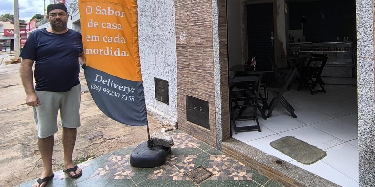 Eduardo Gobis Jr., dono de um restaurante, percebeu uma aceleração nos preços (Larissa Durães)
