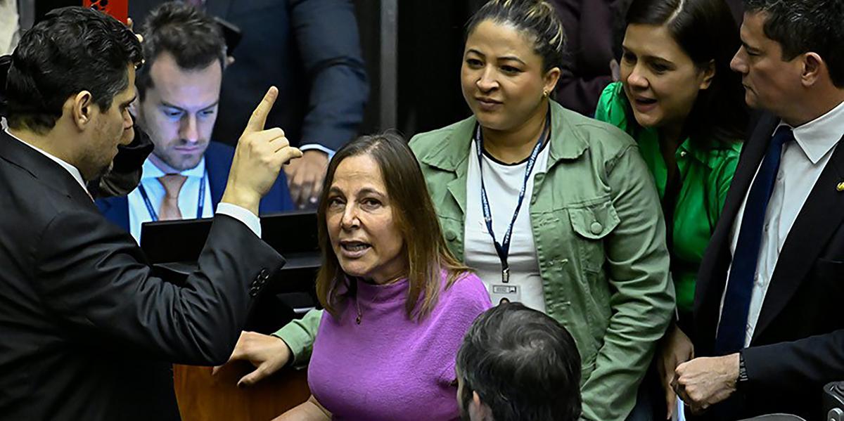 Autora do projeto que deu origem à lei, senadora Mara Gabrill (PSD) comemorou a derrubada do veto (Andressa Anholete/Agência Senado)