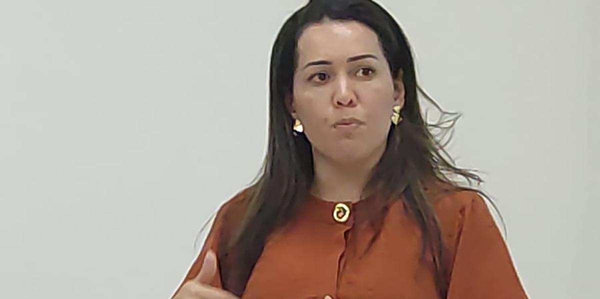 Dhyeime Marques, Superintendente Regional de Saúde em Montes Claros diz que a SRS está incentivando o serviço nos municípios (Márcia Vieira)