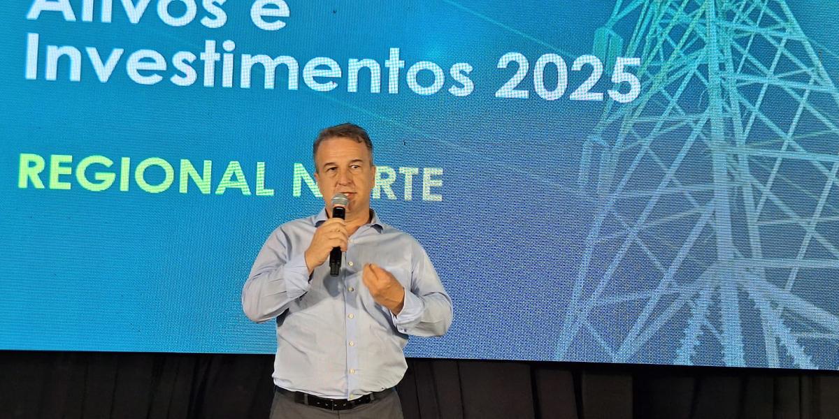 Fabiano Mendonça, Superintendente Regional, destaca vagas como oportunidade de carreira para a região (Ascom Cemig)
