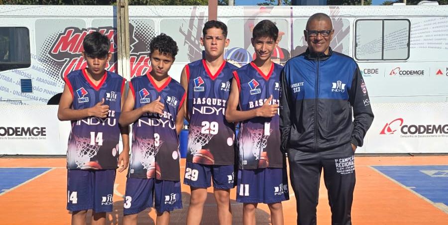 Time formado por Lucca Xavier, Luís Antunes, Gustavo Meira e Rodrigo Juneo mostrou que talento e determinação (Divulgação)
