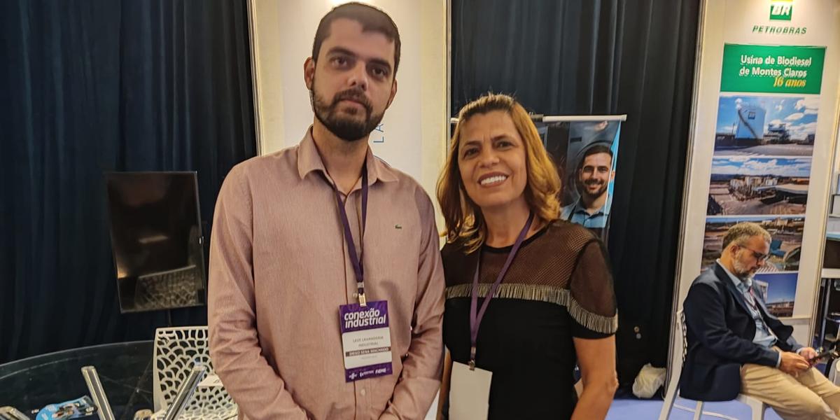 Diego Sena e sua mãe Cleunice participaram novamente do evento, após colherem frutos como contatos e capacitação (Márcia Vieira)