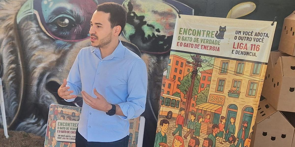 Matheus Amaral, gerente de distribuição regional da Cemig (Ascom Cemig)