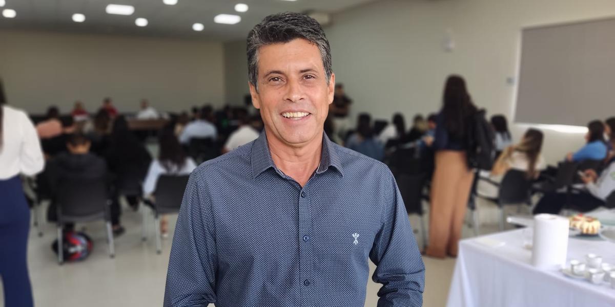 Osmar Silva aposta na feira para dar mais visibilidade à empresa e aumentar as vendas de seus produtos durante e pós feira (Márcia Vieira)