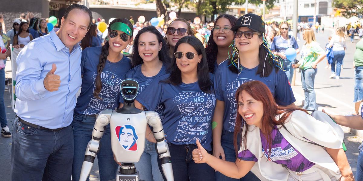 Diversidade acadêmica e tecnologia em saúde marcam presença no 7 de Setembro (Paulo Luciano Lisboa)
