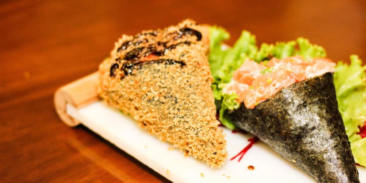 Ohashi Sushi é um dos 12 participantes em Montes Claros do Prato Solidário em prol da Fundação Sara e a sugestão do chef para a campanha são os deliciosos temakis (divulgação/ ohashi)