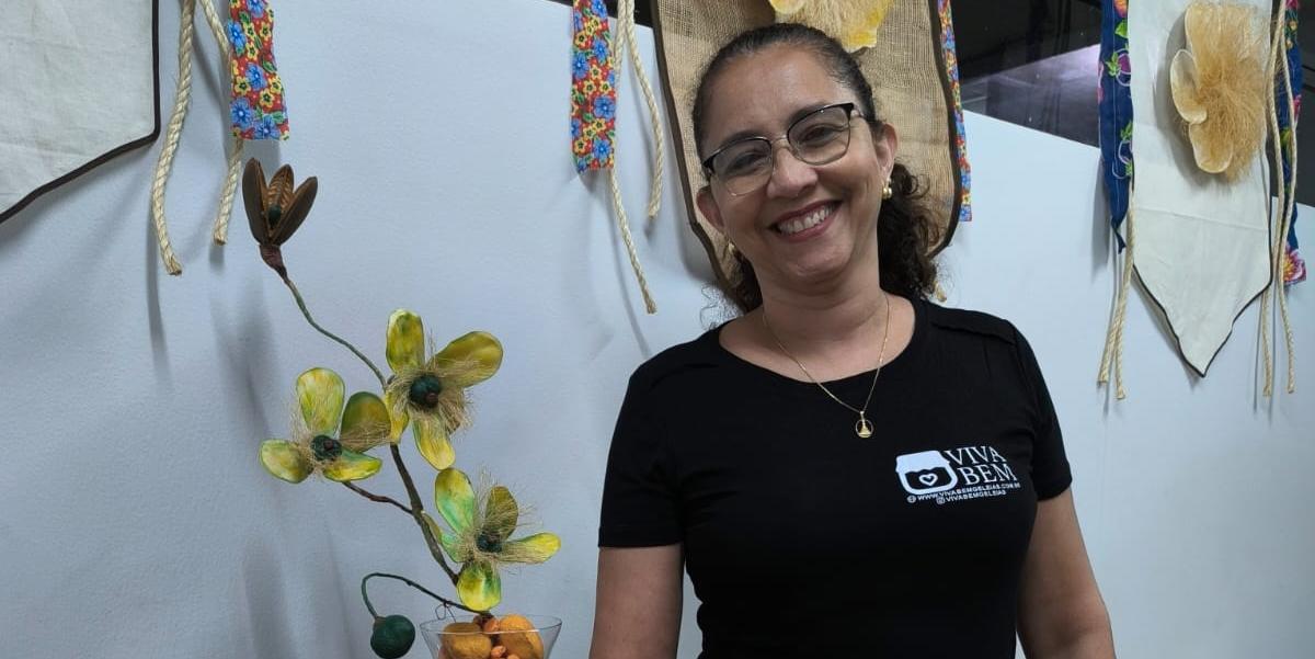 A produtora Andréa Boaventura, da marca Viva Bem Geleias, será uma das expositoras da festa e levará produtos feitos com frutos típicos do Cerrado (Larissa Durães)