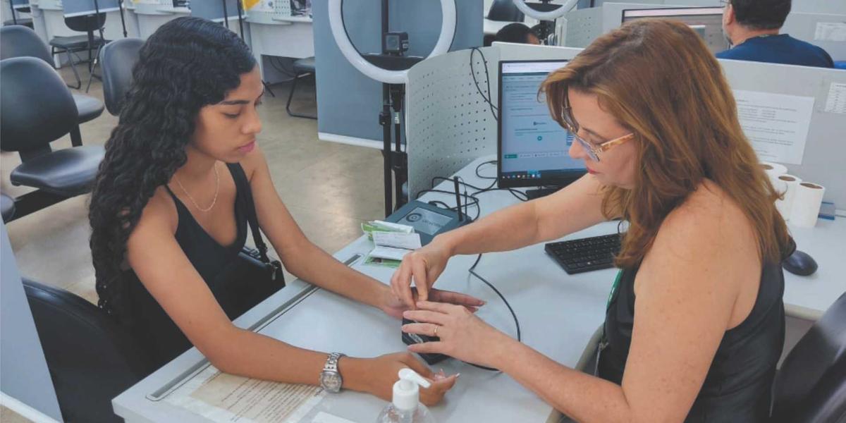 Procedimento de biometria tem sido rápido e reforça a segurança e a participação no processo democrático (MÁRCIA VIEIRA)