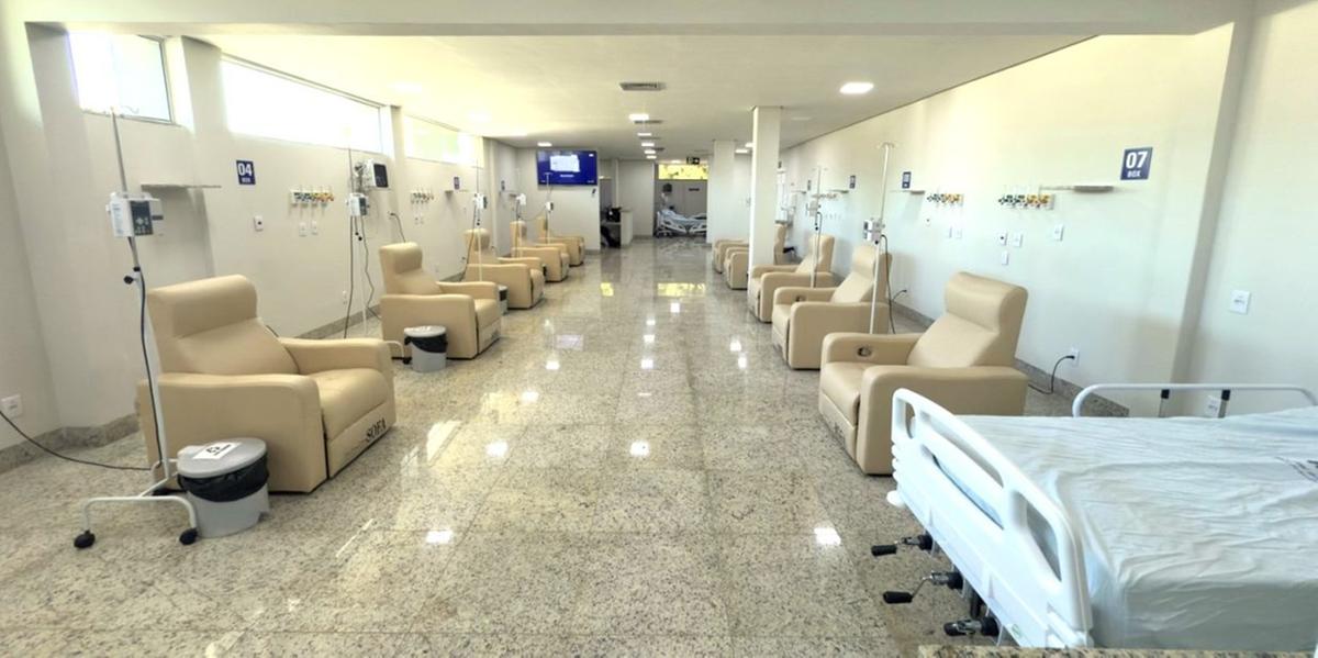 Hospital Regional de Janaúba opera desde junho de 2024 o Hospital do Câncer, atendendo pacientes de Janaúba/Monte Azul e Manga (Hospital Regional de Janaúba)