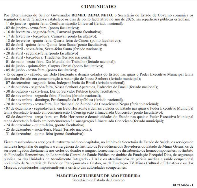 (Diário Oficial Eletrônico)