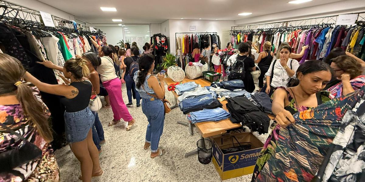 Além do impacto financeiro, o bazar evidencia o poder da mobilização social (Divulgação)