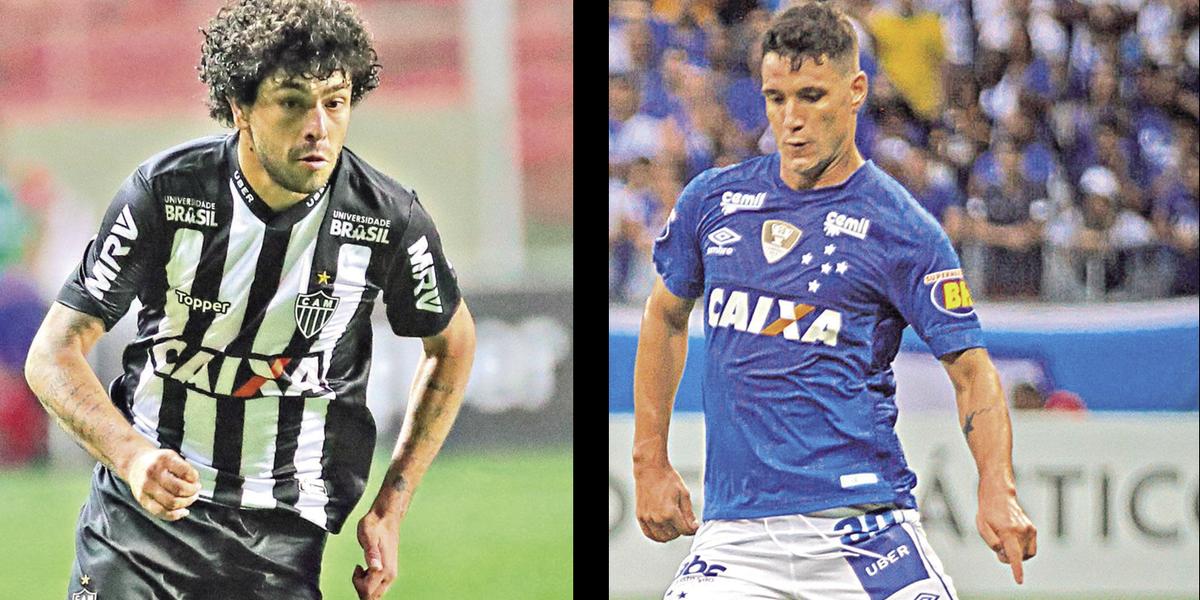 (BRUNO CANTINI/ATLÉTICO // VINNICIUS SILVA/CRUZEIRO)