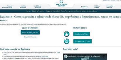 (REPRODUÇÃO SITE DO BANCO CENTRAL)