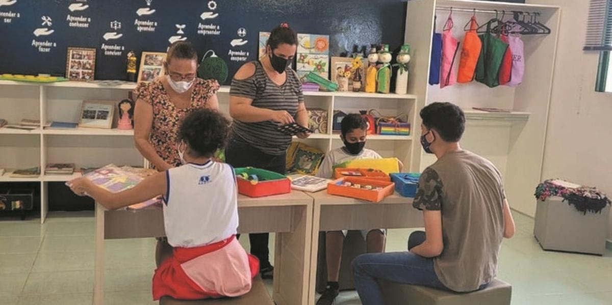 Projeto inclusivo da escola estadual de Montes Claros vai disputar o prêmio nacional, com final marcada para 12 de maio (see-mg/divulgação)