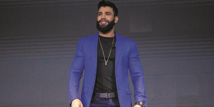 O cantor Gusttavo Lima é uma das atrações mais aguardadas na voltada Expomontes presencial neste ano, em Montes Claros. (REDES SOCIAIS DO ARTISTA/DIVULGAÇÃO)