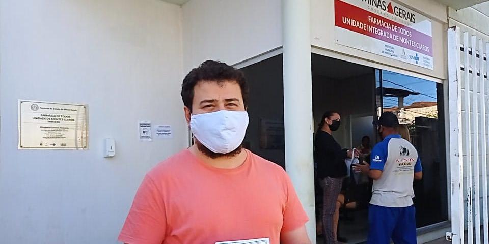 Cardiopata, Frederico saiu da farmácia com a receita “pela metade” (Márcia Vieira)