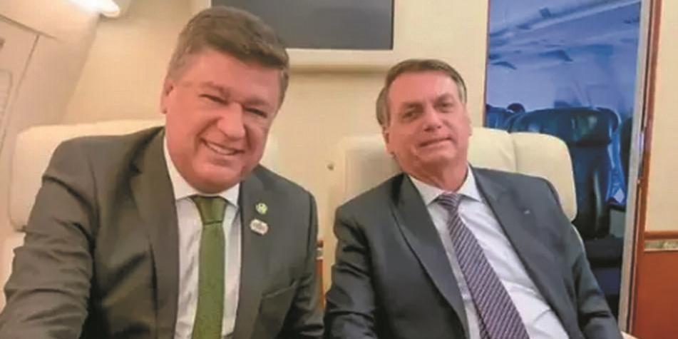 Bolsonaro anunciou a viagem em uma rede social do senador Carlos Viana (Reprodução/ instagram)