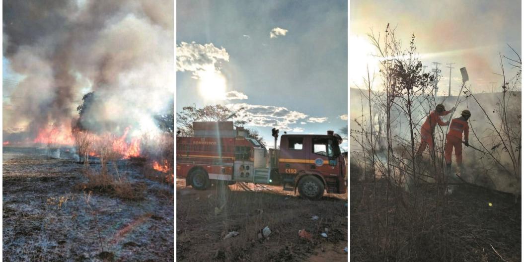 Registros de atuações do Corpo de Bombeiros nos últimos dias (CORPO DE BOMBEIROS/DIVULGAÇÃO)