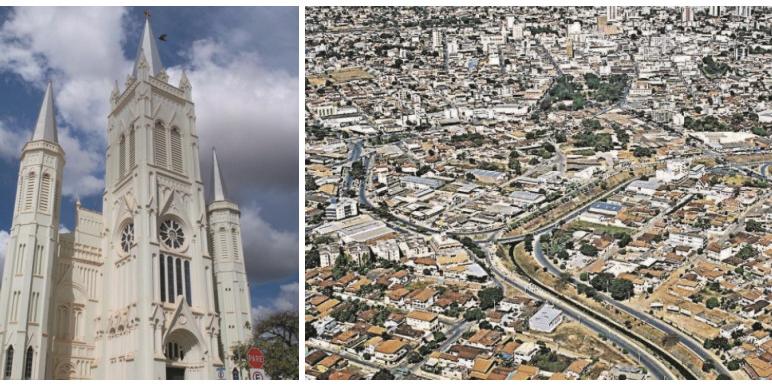 Montes Claros: a maior cidade do Norte de Minas e 6º maior colégio eleitoral de Minas Gerais (Google Imagens/Montagem)