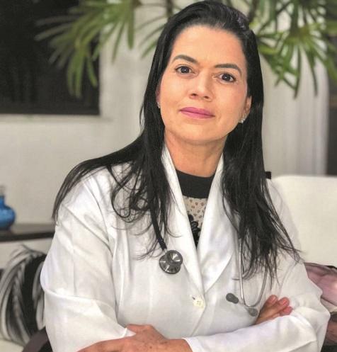 “Minha expectativa é muito grande, e que venha melhorar em 2023”, diz a médica Oriana Vieira (ARQUIVO PESSOAL)