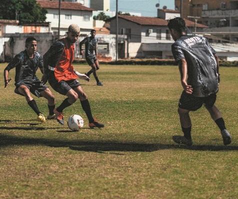 Técnico Milagres aproveitou para dar maior entrosamento aos jogadores recém-contratados (CLICK PODIUM COMUNICAÇÃO)