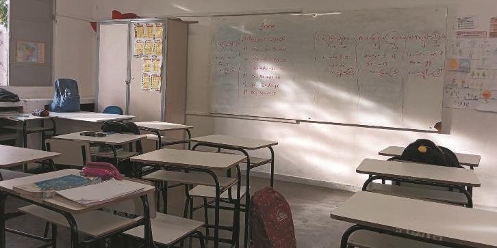 Sala de aula Escola Estadual Gonçalves Chaves: mais alunos em 2023 (LEONARDO QUEIROZ)