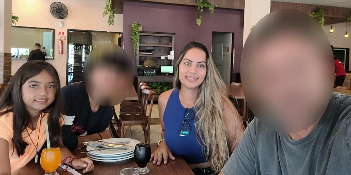 A tragédia de Mariana e sua filha (rostos nítidos) causou grande grande comoção nas redes sociais. (Arquivo Pessoal/Redes Sociais)