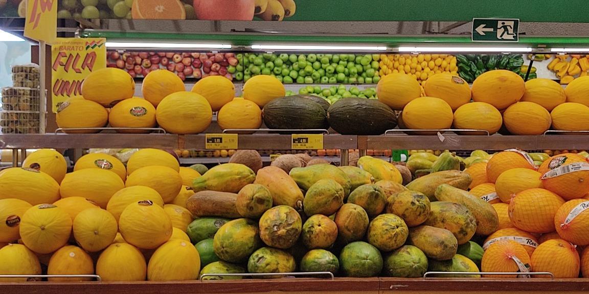 A maior alta foi a das frutas (36,83%), de acordo com o IPCA. (Larissa Durães)