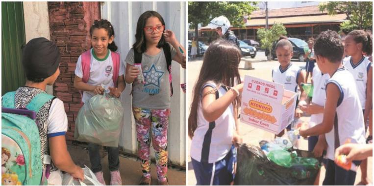As embalagens foram recolhidas em 25 municípios, num total de 70 escolas, alcançando 27.762 alunos e, indiretamente, uma população de mais de 350 mil pessoas.