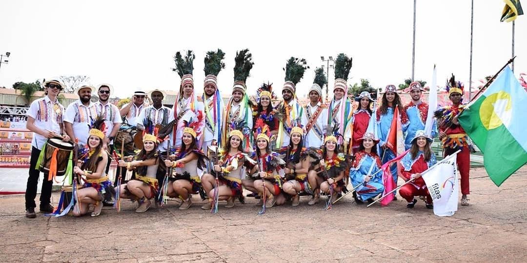 O Fitas já representou a cultura montes-clarense em São Bernardo do Campo (2008), no Peru (2009), no Recife (2011) no Chile (2015), entre outros lugares (fotos/divulgação)