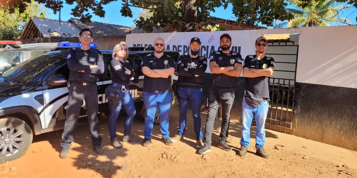 Suspeito é investigado em um procedimento que apura uma série de crimes, como pornografia infantil (PCMG/Divulgação)
