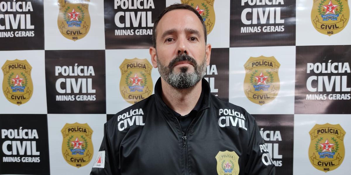 Delegado Bruno Rezende comenta que agressor já tinha episódios de violência física e psicológica (Larissa Durães)