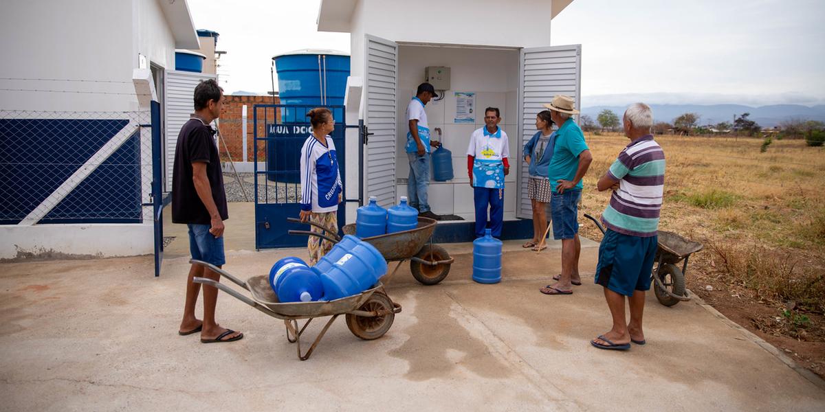 Programa beneficia mais 28 mil pessoas em 26 municípios do semiárido mineiro (Robson Santos)