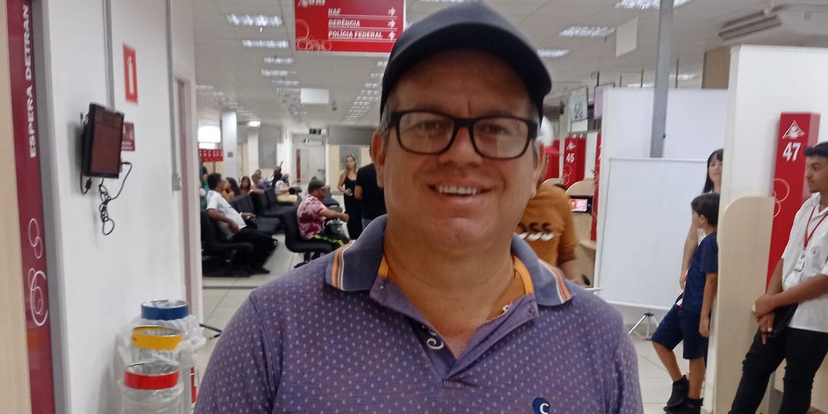 O engenheiro agrônomo Magno Leal acredita que o atendimento rápido é resultado da extensão do horário (MÁRCIA VIEIRA)