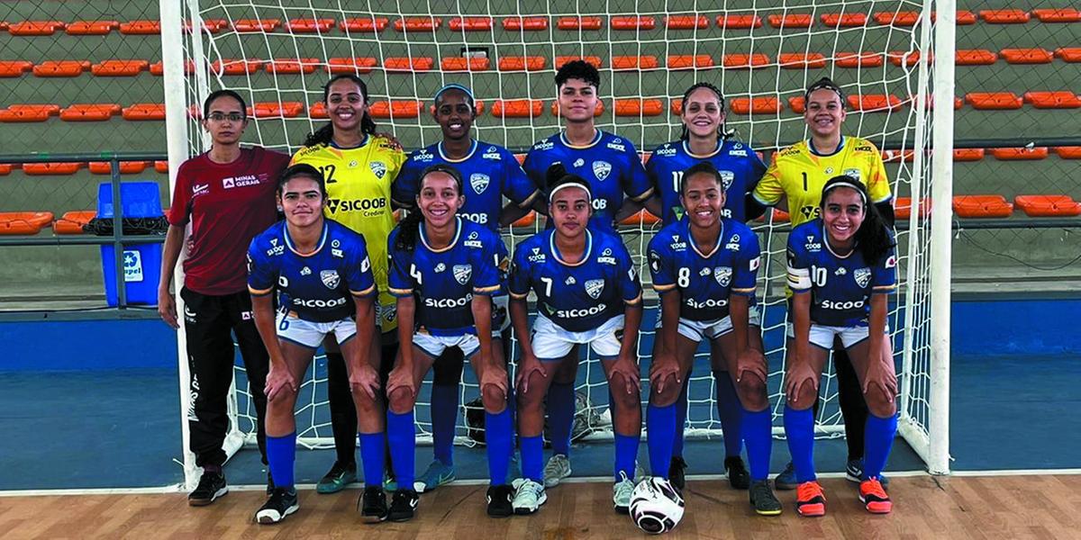 Equipe conquistou o campeonato mineiro e representou Minas no Nacional 