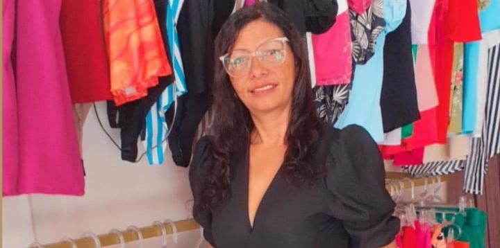 Simone Rodrigues, empresária, expressa otimismo em relação às vendas durante a temporada de Natal (Marilene Rodrigues)
